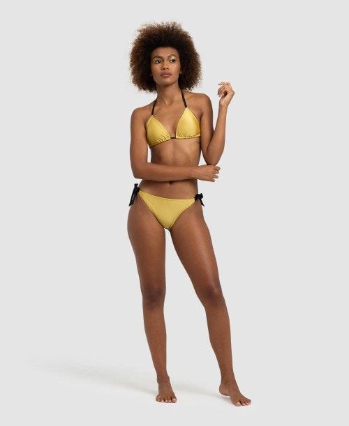 Arena 50th Anniversary Bikini Triangle Gold / Black | 167980-IQA