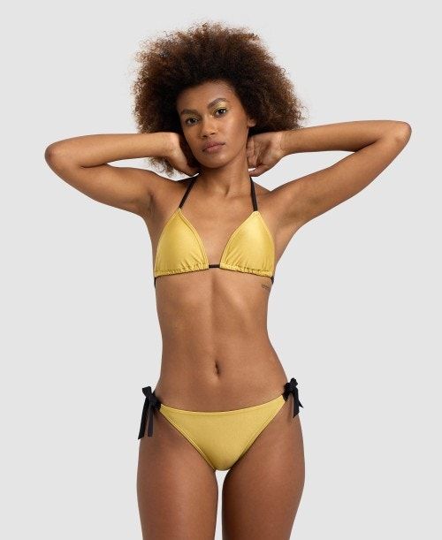 Arena 50th Anniversary Bikini Triangle Gold / Black | 167980-IQA