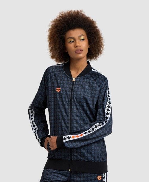 Arena 50th Anniversary Black Relax Iv Jacket Black Multicolor / White / Black | 875021-MKX
