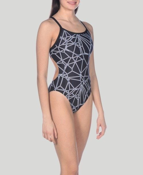 Arena Carbonics Pro Challenge Back One Piece Black / Black | 548701-CHV