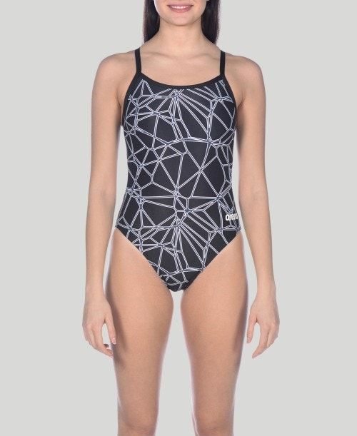 Arena Carbonics Pro Challenge Back One Piece Black / Black | 548701-CHV
