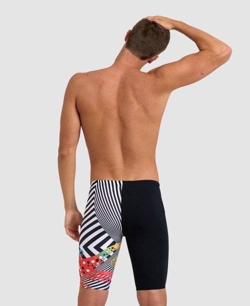 Arena Crazy Jammer Black / White Multicolor | 721306-JOW