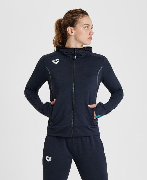 Arena Hooded Sport Jacket Spacer Multicolor | 817453-WVY