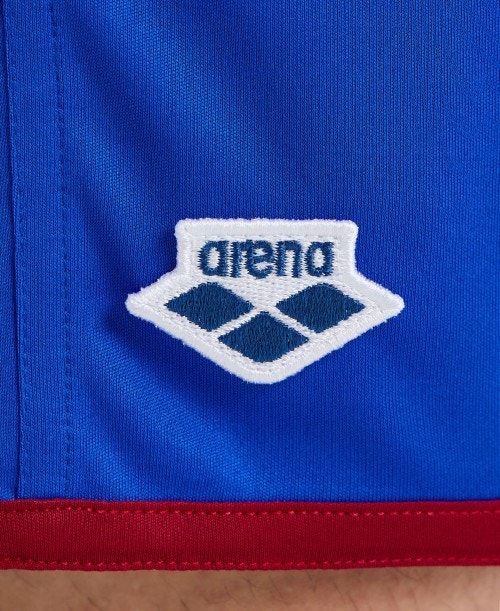 Arena Icons Beach Bermuda Short Blue / Burgundy | 129347-GCK