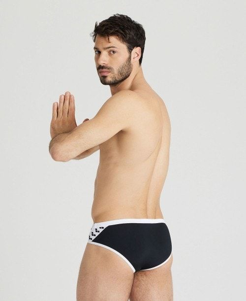 Arena Icons Brief Black / White | 136750-GHL