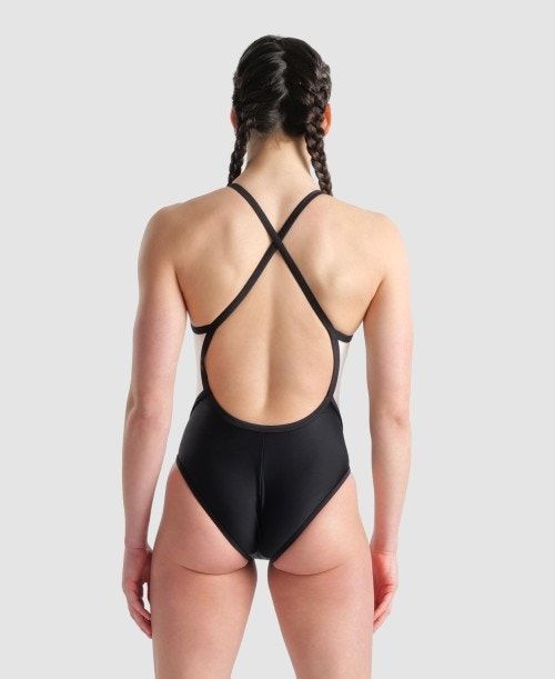 Arena Icons Panel Fast Back One Piece Black / White / Black | 905613-QLN