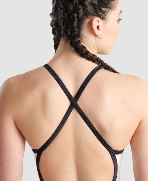 Arena Icons Panel Fast Back One Piece Black / White / Black | 905613-QLN