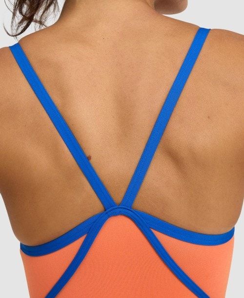 Arena Icons Solid Super Free Back One Piece Royal | 690321-DZJ