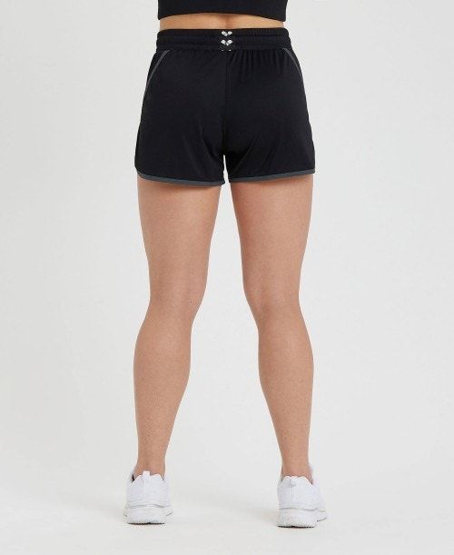Arena Icons Taped Short Black / Black / Silver | 247350-HNO