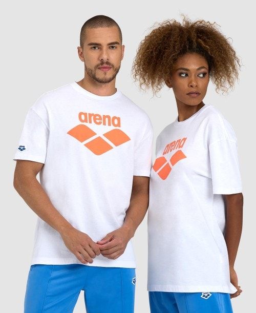 Arena Icons T-shirt White | 893651-MTI