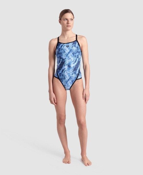 Arena Pacific Superfly Back Swimsuit Multicolor | 240317-TVN