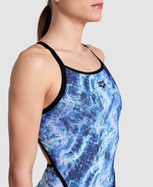 Arena Pacific Superfly Back Swimsuit Multicolor | 240317-TVN