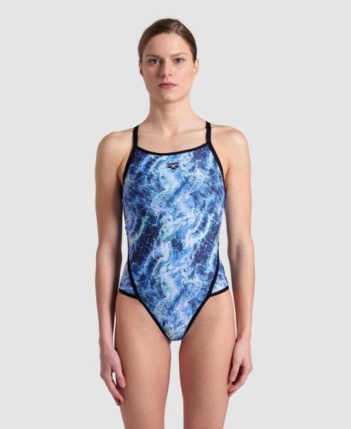 Arena Pacific Superfly Back Swimsuit Multicolor | 240317-TVN