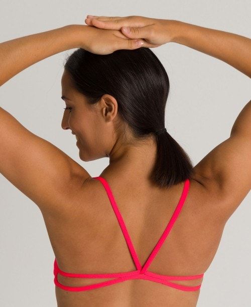 Arena Play Top (Bandeau Top) Red / Yellow | 398106-MGH