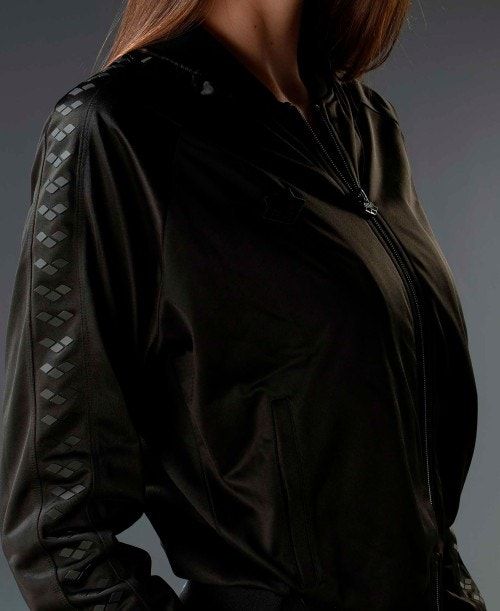 Arena Relax Iv Team Full-zip Jacket Black / Black / Black | 659084-OVL