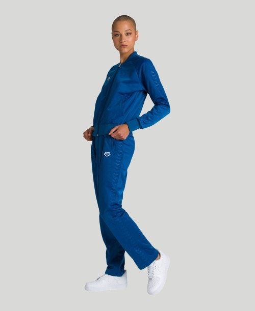 Arena Relax Iv Team Full-zip Jacket Blue | 102538-NHD