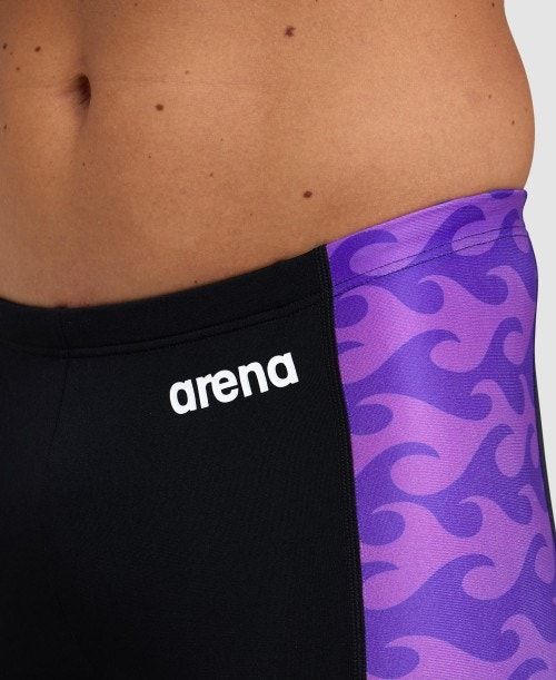 Arena Ride The Wave Jammer Black / Purple | 415376-GLF