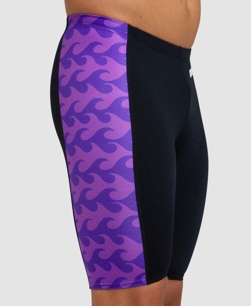 Arena Ride The Wave Jammer Black / Purple | 415376-GLF
