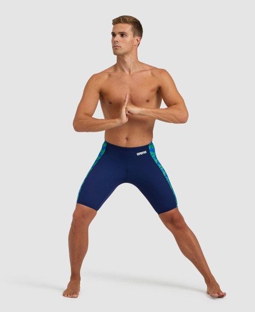 Arena Ride The Wave Jammer Navy / Navy Green | 265901-WEN