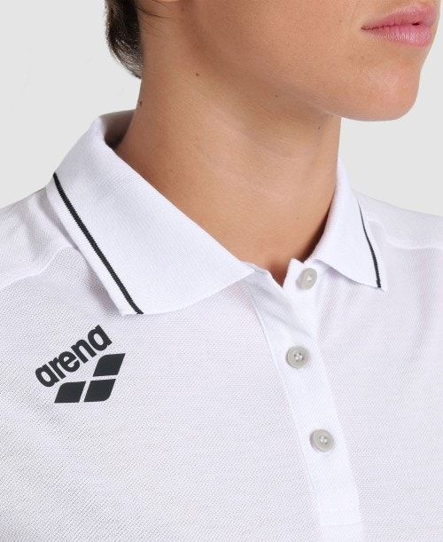 Arena Team Cotton Polo Shirt Solid Multicolor | 265981-USJ