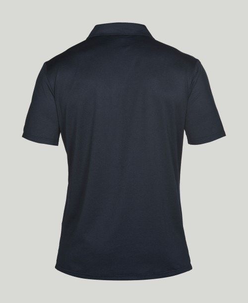 Arena Team Line Tech Short Sleeve Polo Navy | 549270-PMD