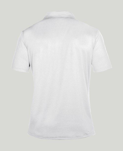 Arena Team Line Tech Short Sleeve Polo White | 891604-LAN