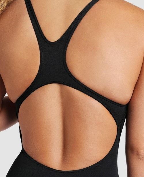 Arena Team Swim Pro Solid One Piece Black / White | 603148-JUR