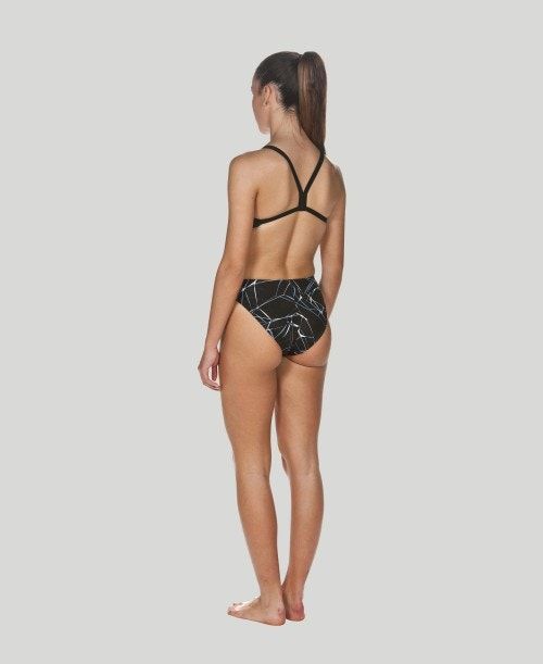 Arena Water Challenge Back - Maxlife Black / Grey | 256473-YBX